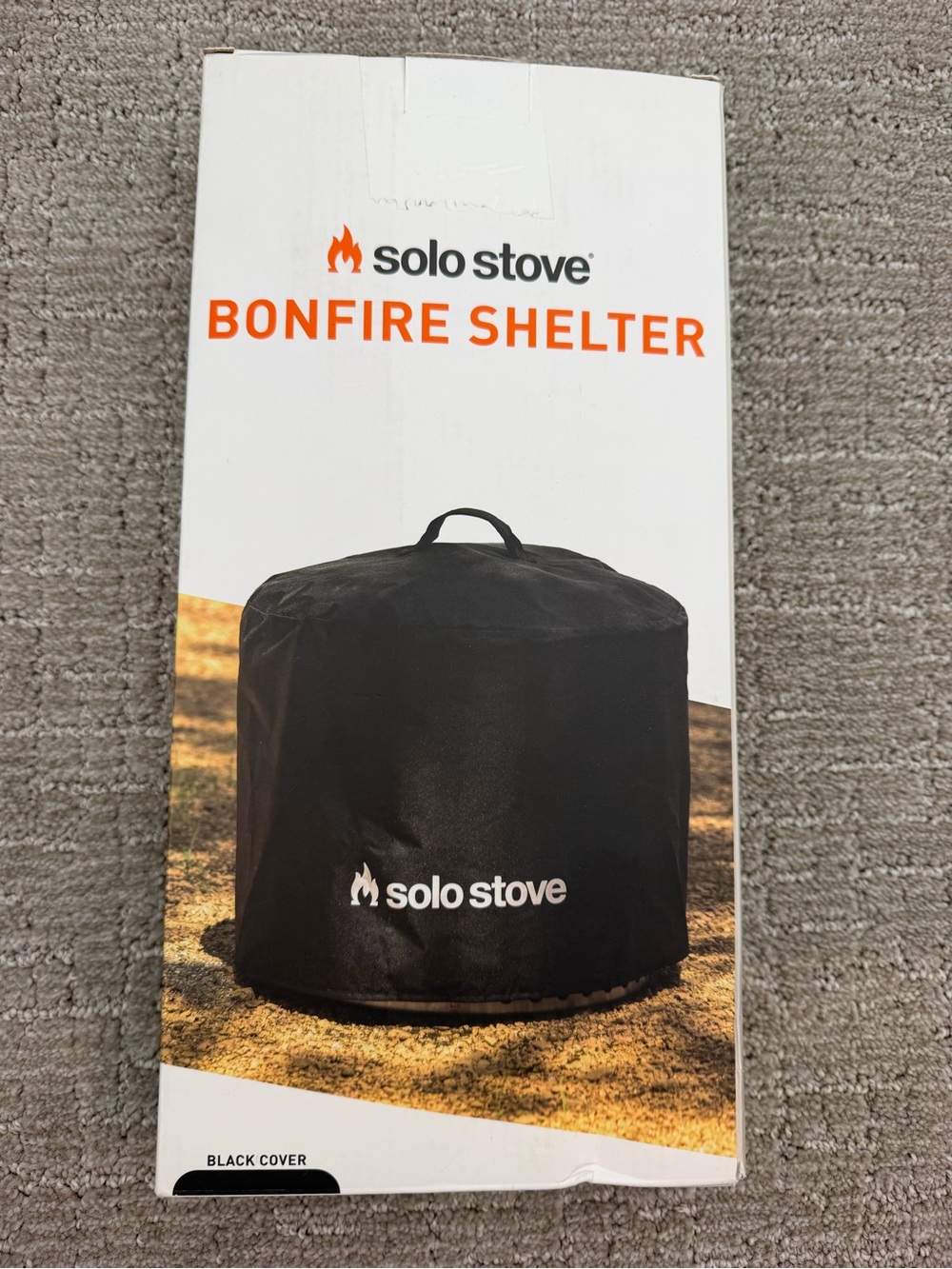 Solo Stove Bonfire Shelter Black Cover - Protective Storage